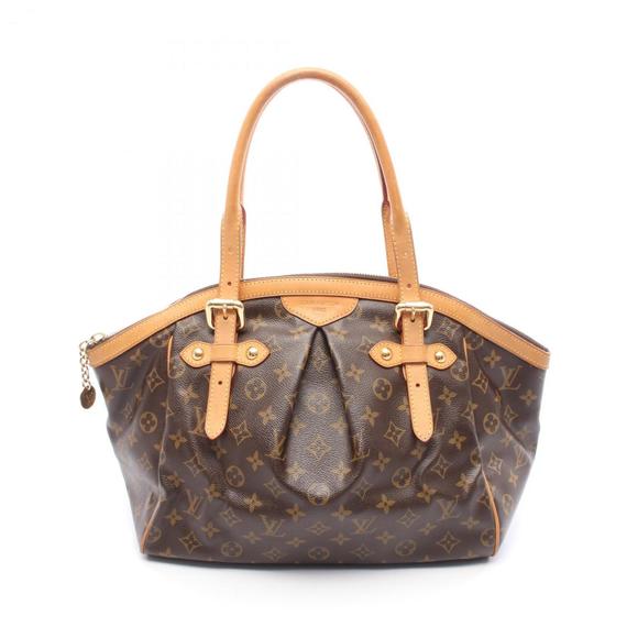 LOUIS VUITTON Brown Monogram Leather Bag - Picture 1 of 9